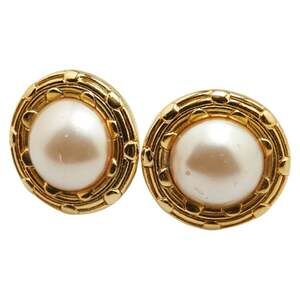 Chanel Clip-On Earrings Pearl #209262C44B